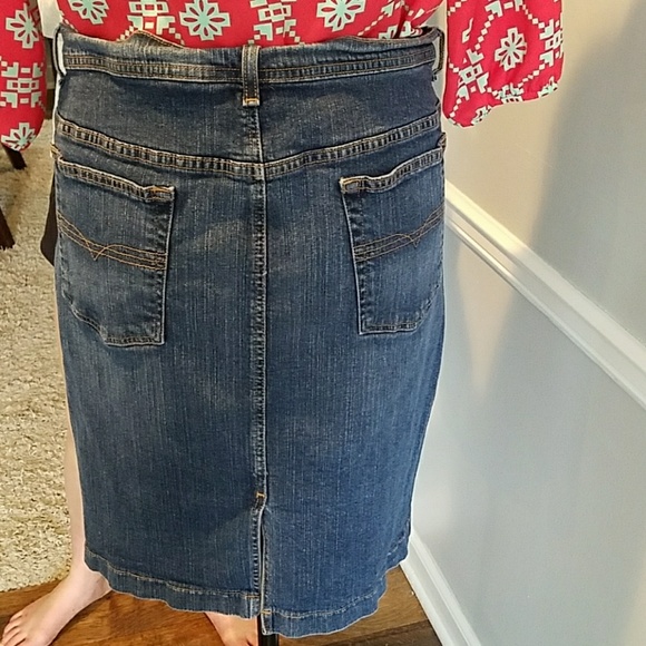 Denim and Co Jean Skirt Size 24W - Picture 2 of 4
